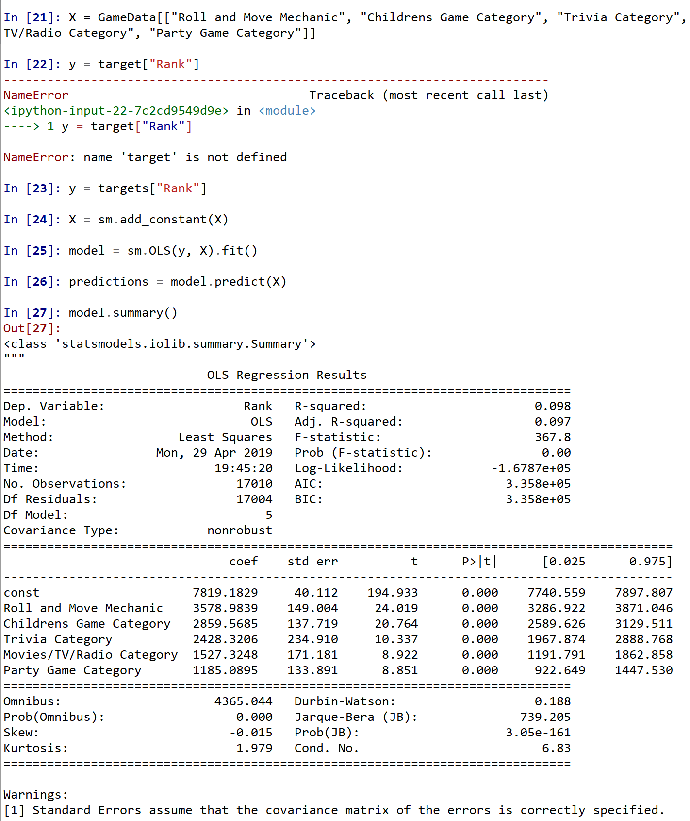 Positive Rank Correlation Regression